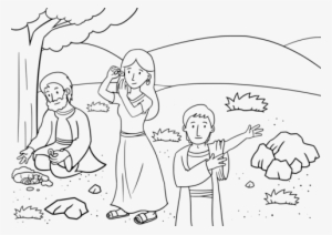 Genesis Bible Bethel Shechem Jacob's Ladder - Jacob And God Coloring