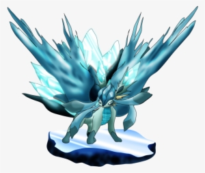 Pokemon Mega Glaceon Dragon Is A Fictional Character - Glaceon Dragon
