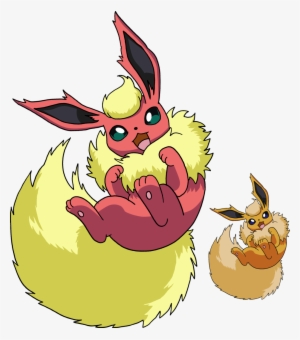 Flareon & Shiny Flareon - Flareon Art