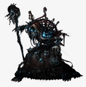 Lich Drawing Demon King - World Of Warcraft Undead Png