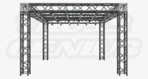 Obstacle Course Monkey Bars Truss System - Trusst 10ft X 10ft Goalie Post Box Truss