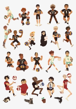 Free: Chibi Anime Haikyu!!, haikyuu transparent background PNG clipart 