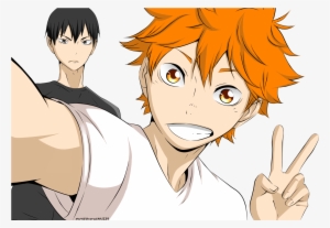 Hinata Haikyuu Wallpaper - Hinata Shouyou Peace Sign