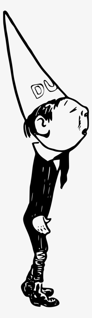 Clip Royalty Free Boy With Big Image Png - Boy With Duncecap