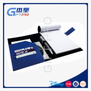 A4 Size Composition Book With Card Holder,cd Holder,name - Keychain