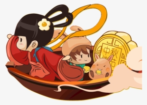 Mid Autumn Festival Cartoon Children Festival Elements - Mid Autumn Festival Cartoon
