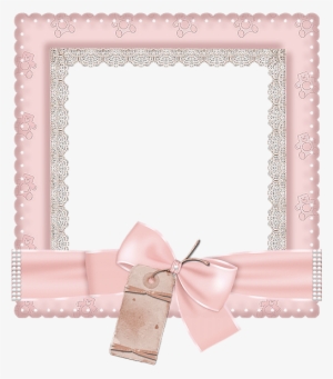 Cute Pink Transparent Photo Frame - Cute Pink Frame Png