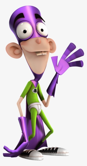 Fanboy In His Usual Outfit Jimmy Neutron Sheen Costume - Fanboy Y Chum Chum Fanboy