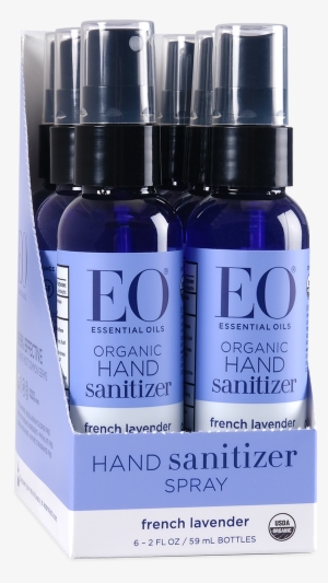 Eo Organic Lavender Hand Sanitizer Spray 6 Pack - Hand Sanitizer