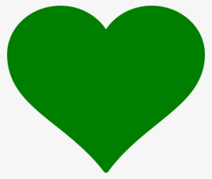 Green Heart Clip Art At Clker - Green Heart Clipart