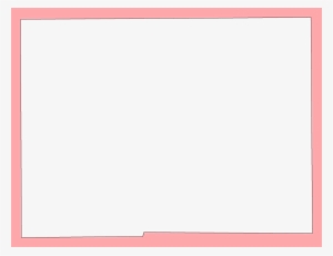 A Plain Frame Map Of Hardee - Plain Pink Frame Png