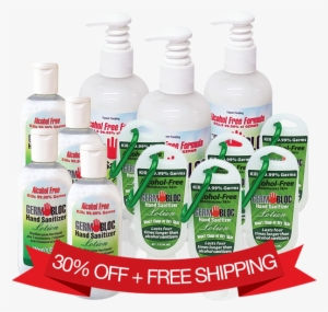 30 Percent Off And Free Shipping - Germbloc Alcohol Free Hand Sanitizer Lotion Back