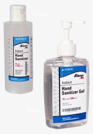 Hand Sanitizer 4 Oz Oval Bottle Flip Cap Gel - Liquid Hand Soap