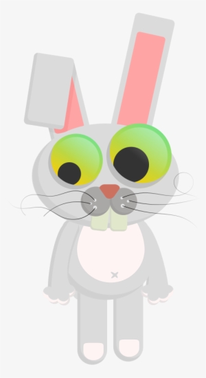 Cuddling Clipart Cute Bunny - Rabbit