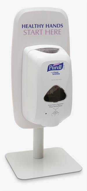 Purell® Hand Sanitizer Foam - Purell Tabletop Sanitizer Stand, 1200ml, Foam/gel,