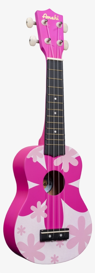 Pink Flower Ukulele - Pink Ukulele