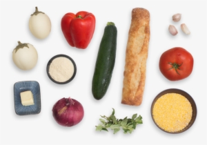 Summer Ratatouille & Parmesan Polenta With Heirloom - Ratatouille Ingredients