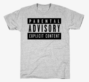 Parental Advisory Mens T-shirt - Parental Advisory Explıcıt Content Png