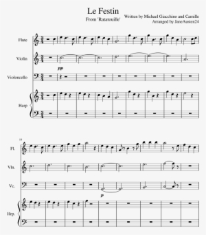 Le Festin Sheet Music Composed By Written By Michael - Best Of Wives And Best Of Women Violin Chords