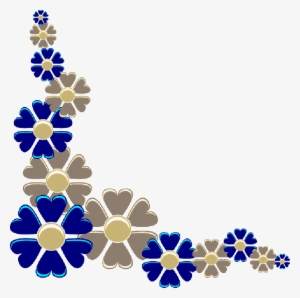 Mb Image/png - Border Line Design Flower