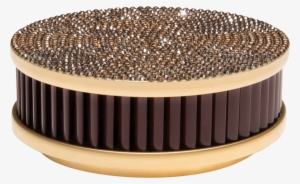 Pyrexx Smoke Alarm Px-1 Swarovski Gold/bordeaux - Gold Smoke Detector