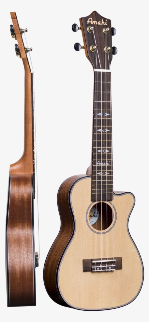 Amahi Classic Uk220cd Thin-body Concert Spruce & Mahogany