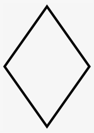 File - Rhombus 1 - Svg - Diamond Shape Colouring Pages