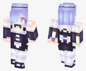 Female Minecraft Skins - Electric Blue
