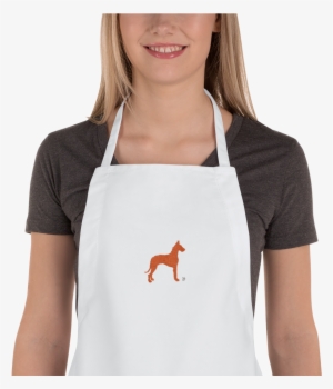 Great Dane Embroidered Apron - Apron
