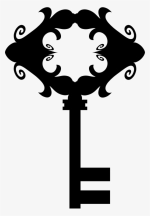 Ornamental Rhombus Design On Top Of A Key Tool Comments - Tool