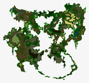 Final Fantasy V Home And Alien Worlds Overlapped - Ff5 Merged World Map