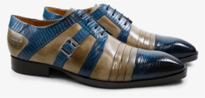 Derby Shoes Ricky 2 Guana Mid Blue Crust Smog Ls