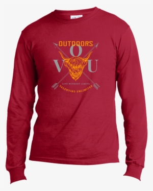 Vuo Bull And Crossed Arrows Ls Made In The Us T-shirt - T-shirt