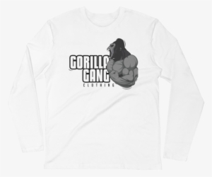 Angry Gorilla Fitted Long Sleeve - Sleeve