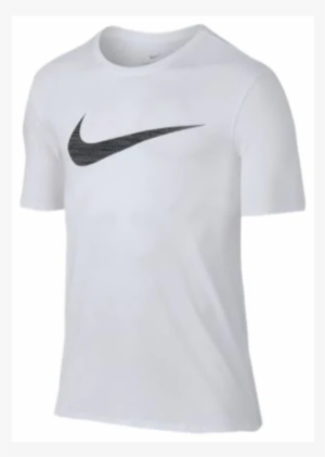 Nike Mens Dry Swoosh Tee Shirt Size Large White 839993-100 - Nike