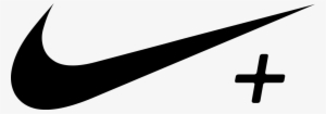 Logo Of Nike Ipod - Nike Plus Logo Png
