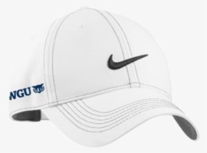 Nike Golf - Custom Nike White Swoosh Front Cap