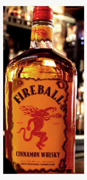 Fireball Whiskey Png Download - Fireball Liqueur Cinnamon Whisky Liqueur 50cl