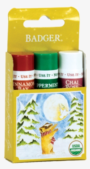Holiday Gift 3-pack Of Lip Balms