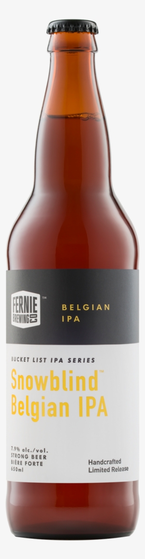 With Opening Day At The Ski Hill Just A Few Days Away, - Fernie Brewing Bottles Png