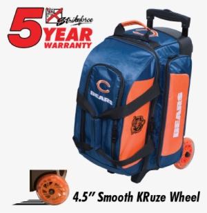 Kr Strikeforce Nfl Chicago Bears 2 Ball Roller Bowling - Kr Cruiser 2 Ball Roller Bag