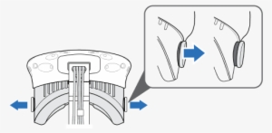 Pull Out Each Lens Distance Knob To Unlock It - Htc Vive
