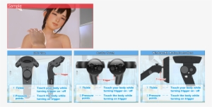 Massage：open Your Hands And Touch Your Body Tickle：clench - Preorder Oculus Touch Controller, Black