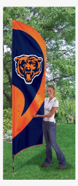 Chicago Bears Nfl Huge Vertical Indoor Outdoor Flag - New Orleans Saints Tall Feather Flag