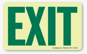Zoom, Price, Buy - Exit Sign Transparent