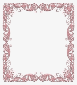 Flowers Frames Burgundy