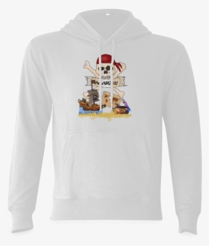 Pirate Ship, Treasure Chest And Jolly Roger Gildan - Pirate Day Icons Shower Curtain