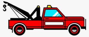 Vector Illustration Of Tow Truck Wrecker Recovery Vehicle - Tow Truck Png Vector