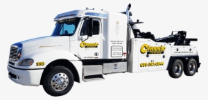 White Towing Truck - Ilcc Truck Number