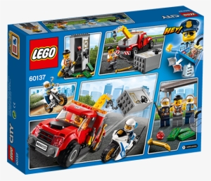 City 60137 Tow Truck Trouble, , Large - Lego City Police Tow Truck Trouble (60137)